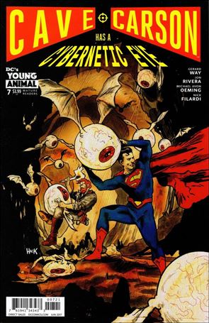 Cave Carson Has a Cybernetic Eye issue 7-B Robert Hack Cover