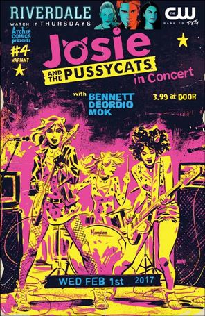 Josie and the Pussycats  issue 4-C Michael Walsh Cover