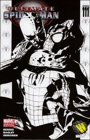 Ultimate Spider-Man (2000) issue 111-C Stuart Immonen Wizard World Chicago B&W Cover