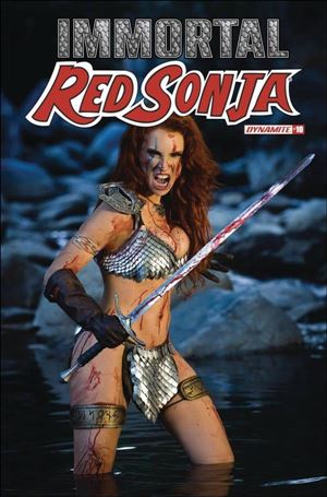 Immortal Red Sonja issue 10-E Cosplay Photo Cover