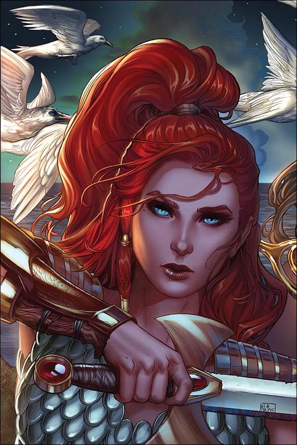 Red Sonja (2016/01) issue 1-R Nei Ruffino Midtown Comics Virgin Cover