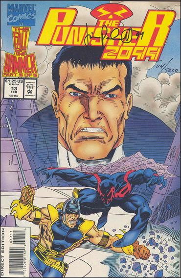 Punisher 2099 (1993) issue 13-B DF Set (Signed Jimmy Palmiotti) 1/5000