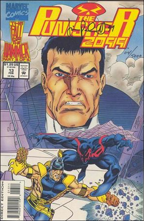 Punisher 2099 (1993) issue 13-B DF Set (Signed Jimmy Palmiotti) 1/5000