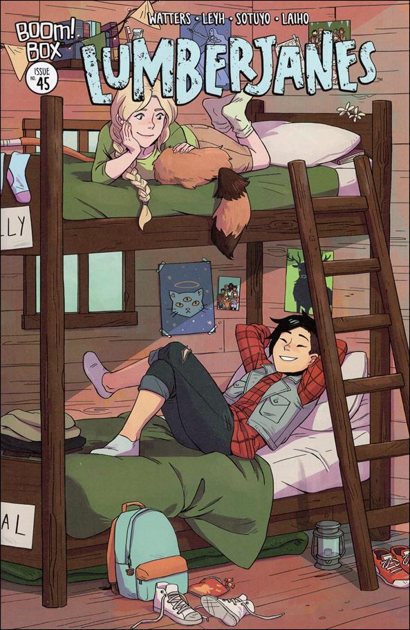 Lumberjanes issue 45-B Michelle Wong Subscription Cover