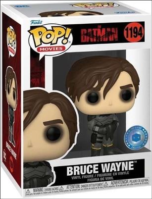 POP! Movies figure 1194 Bruce Wayne Pop In A Box Exclusive
