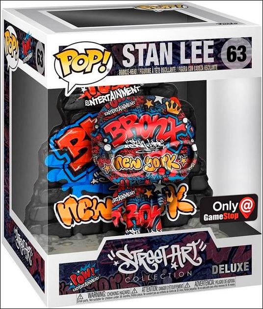 POP! Icons figure 63 Stan Lee Deluxe GameStop Exclusive