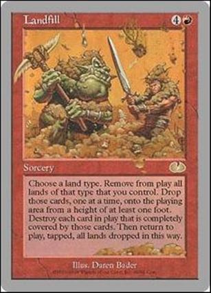 Magic the Gathering: Unglued (Base Set) card 49 Landfill
