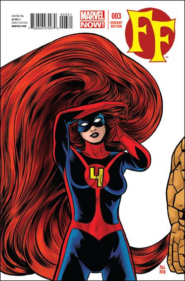 FF (2013) issue 3-B 1:25 Character Cover