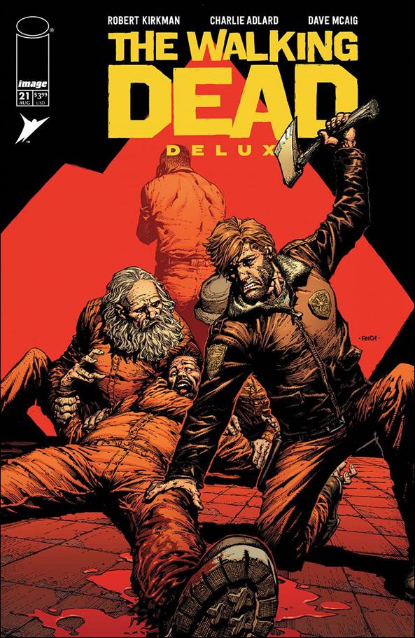 Walking Dead Deluxe issue 21 David Finch Cover