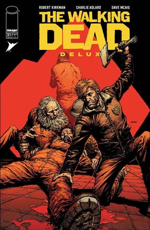 Walking Dead Deluxe issue 21 David Finch Cover