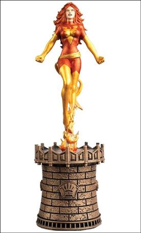 Marvel Chess Collection (UK)  item 54 Dark Phoenix (Black Queen)