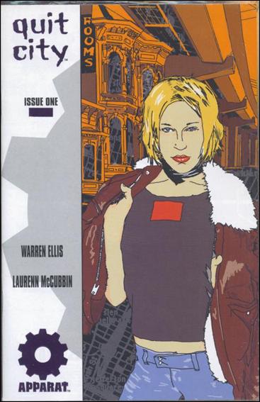 Warren Ellis' Quit City issue 1-B Purple Foil Cover 1/650