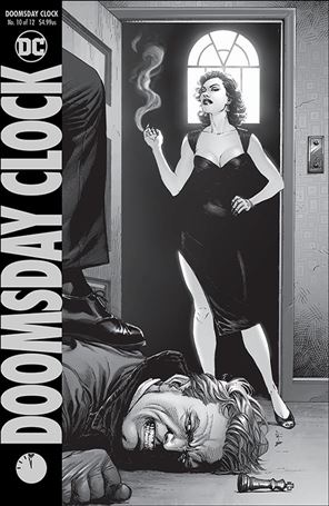 Doomsday Clock issue 10 Gary Frank 'Nathaniel Dusk' Cover