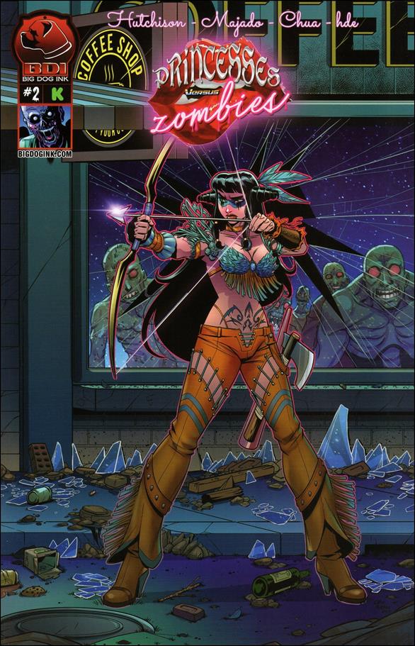 Princesses vs. Zombies issue 2 Caio Majado Cover 1/400