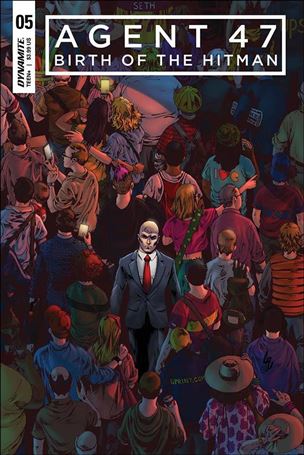 Agent 47: Birth of the Hitman issue 5 Jonathan Lau Cover