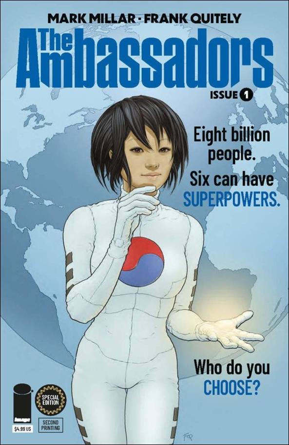 Ambassadors issue 1-F Frank Quitely Special Edition (2nd Print)