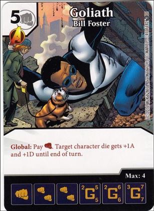 Marvel Dice Masters Civil War card 41 Goliath: Bill Foster