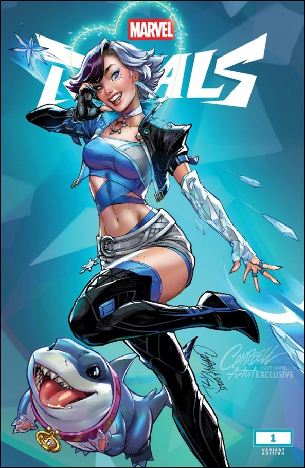 Marvel Rivals issue 1-N J. Scott Campbell Webstore "Luna Snow" Cover