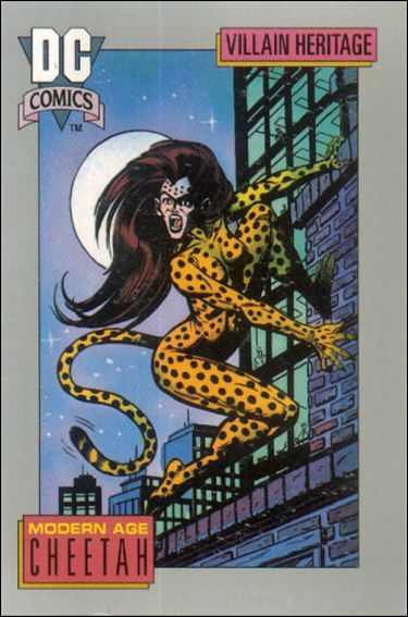 DC Cosmic Cards (Base Set) card 24 Modern Age Cheetah