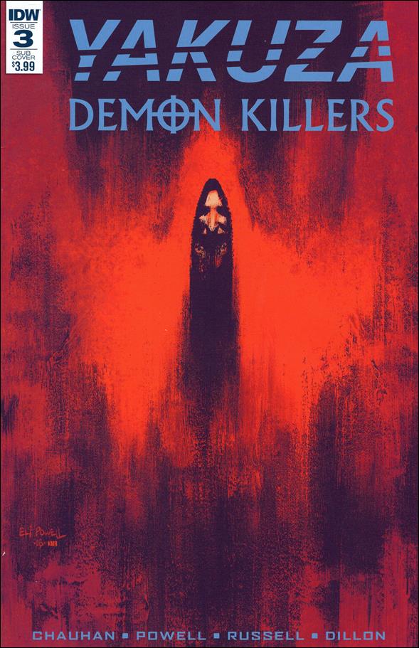 Yakuza Demon Killers issue 3-B Eli Powell Subscription Cover