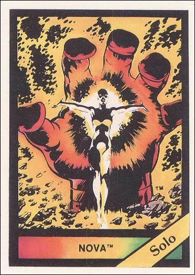 Marvel Universe (Base Set) card 72 Nova
