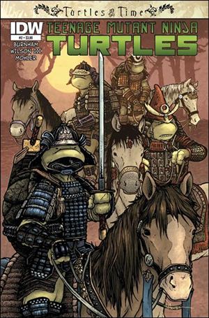 Teenage Mutant Ninja Turtles: Turtles in Time issue 2 David Peterson Cover