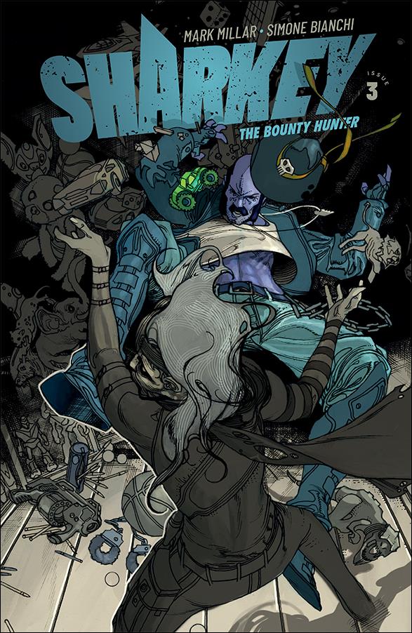 Sharkey the Bounty Hunter issue 3 Simone Bianchi Standard Cover