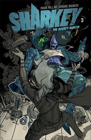 Sharkey the Bounty Hunter issue 3 Simone Bianchi Standard Cover