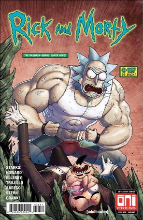 Rick and Morty (2015) issue 38-C Mike Vasquez Amazing Spider-Man #316 Homage Cover