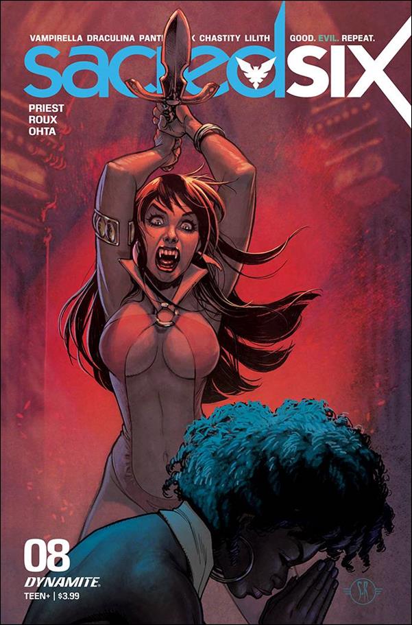 Sacred Six issue 8-B Stephane Roux Cover