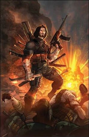 BRZRKR issue 1-SN Sajid Shah Comics Kingdom Virgin Cover 1/1000