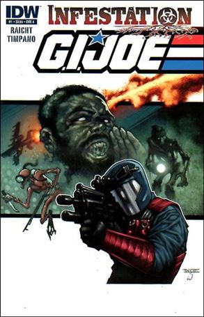 G.I. Joe: Infestation issue 1 John K. Snyder III Cover
