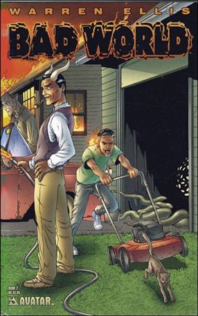 Bad World issue 2-B Wraparound Cover