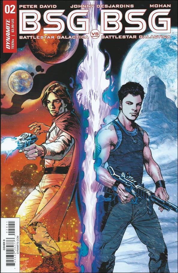 Battlestar Galactica BSG vs BSG issue 2-D Roberto Castro Cover