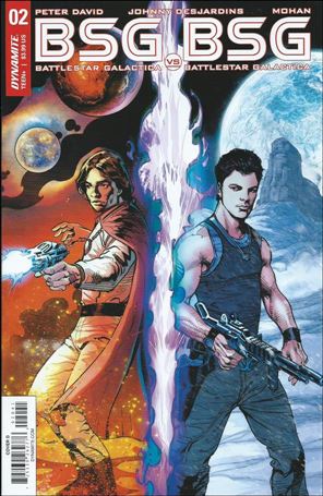 Battlestar Galactica BSG vs BSG issue 2-D Roberto Castro Cover