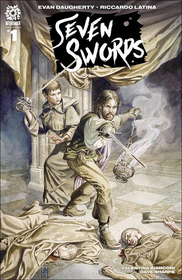 Seven Swords issue 1-B J.G. Jones 1:15 Cover