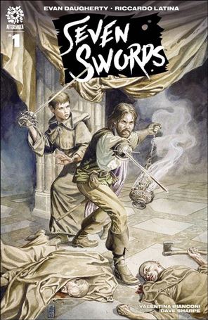 Seven Swords issue 1-B J.G. Jones 1:15 Cover