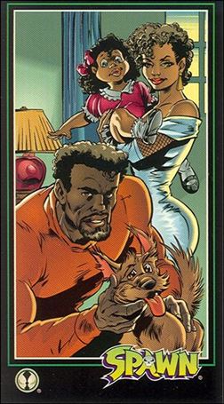 Spawn: Widevision (Base Set) card 14 A Loving Family