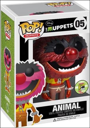 POP! Muppets figure 05-B Animal (Metallic) SDCC 1/480