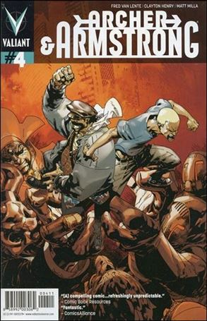 Archer & Armstrong (2012) issue 4 Jason Pearson Cover