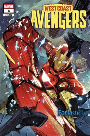 West Coast Avengers (2025) issue 8-B Federico Vicentini Cover