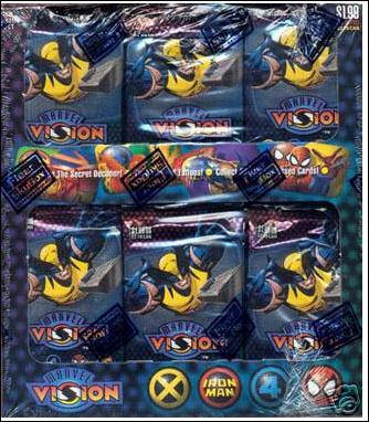 Marvel Vision card 1-B Sealed Retail Box