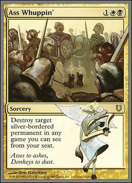 Magic the Gathering: Unhinged (Base Set) card 117 Ass Whuppin'