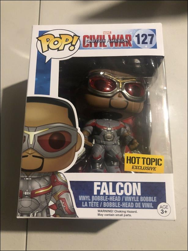 POP! Marvel figure 127 Falcon (Hot Topic Exclusive)
