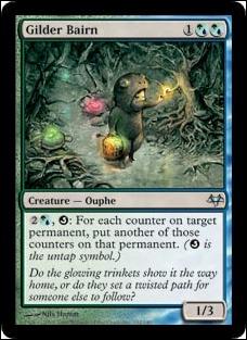 Magic the Gathering: Eventide (Base Set) card 152 Gilder Bairn