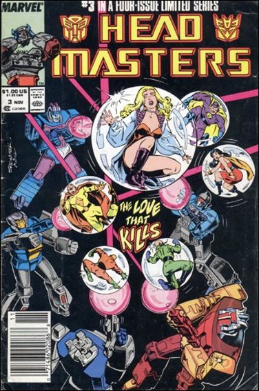 Transformers: Headmasters issue 3