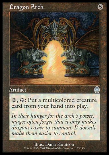 Magic the Gathering: Apocalypse (Base Set) card 135 Dragon Arch