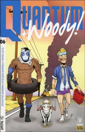 Quantum & Woody (2017) issue 6-E Jay Fabares Pre-Order Cover