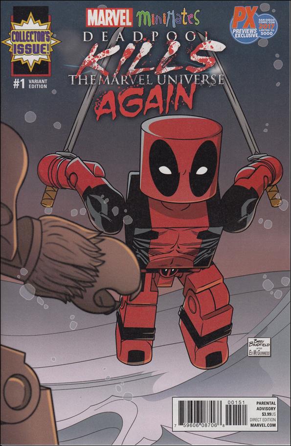Deadpool Kills the Marvel Universe Again issue 1-E Barry Bradfield SDCC PX Cover, 1/5000