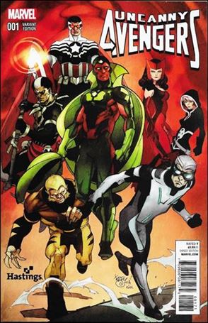 Uncanny Avengers (2015/03) issue 1-G Pasqual Ferry Hastings Cover